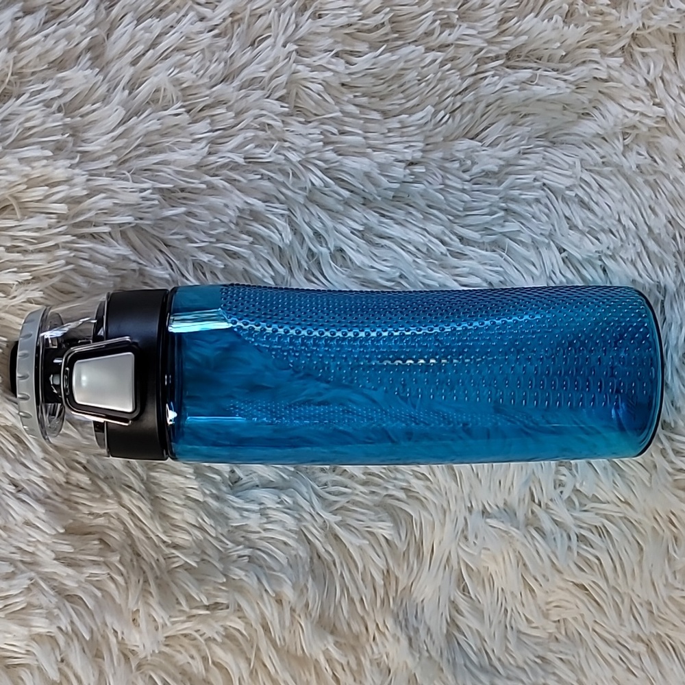 Water Bottle,  THERMOS 24 Ounce Tritan Hydration Bottle with Meter, Teal